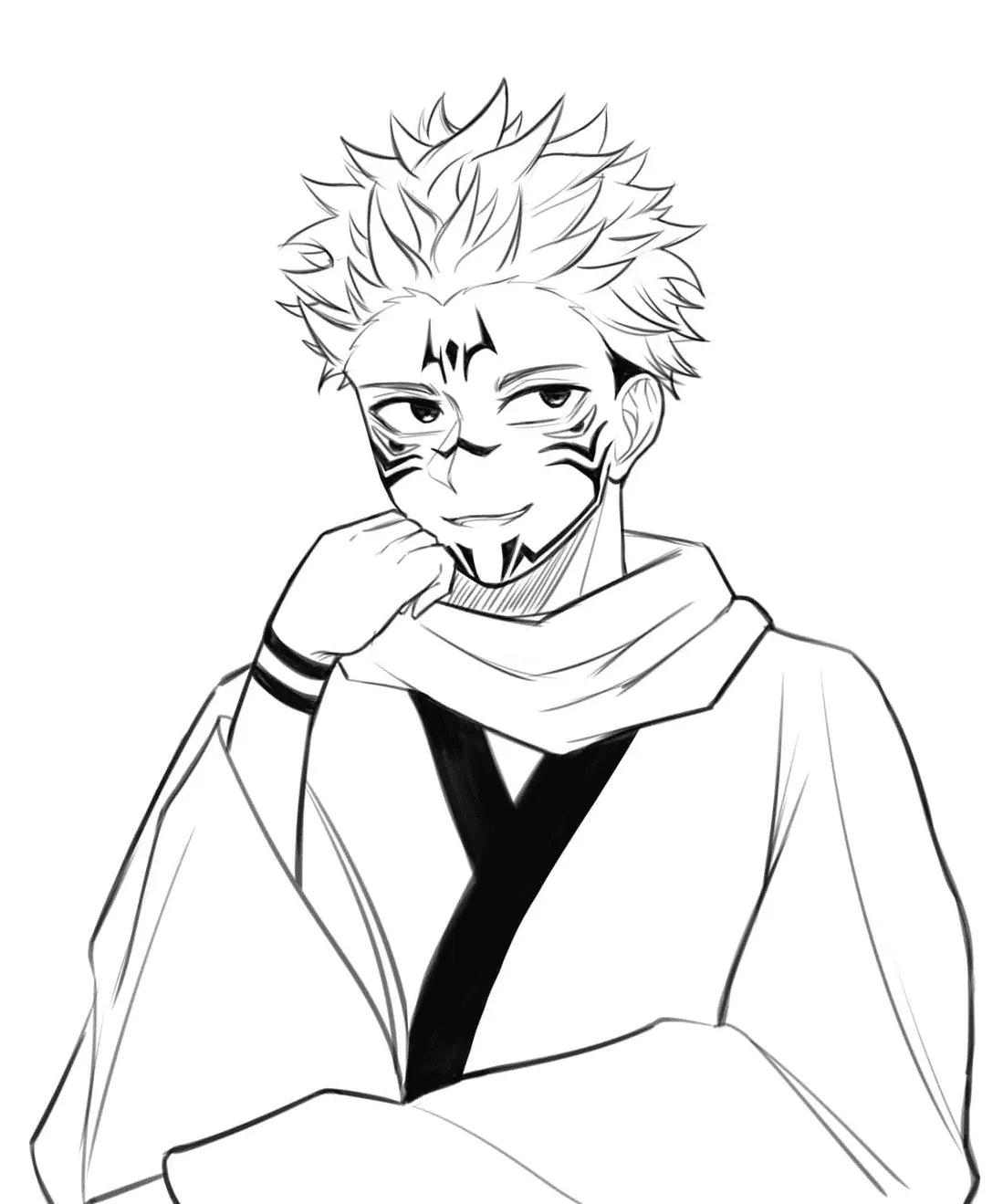 Jujutsu Kaisen Coloring Pages 18
