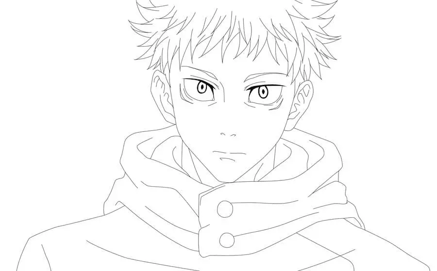 Jujutsu Kaisen Coloring Pages 20