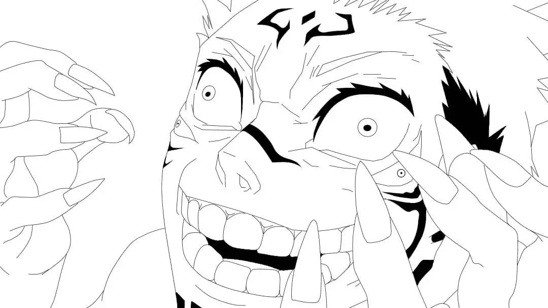 Jujutsu Kaisen Coloring Pages 22