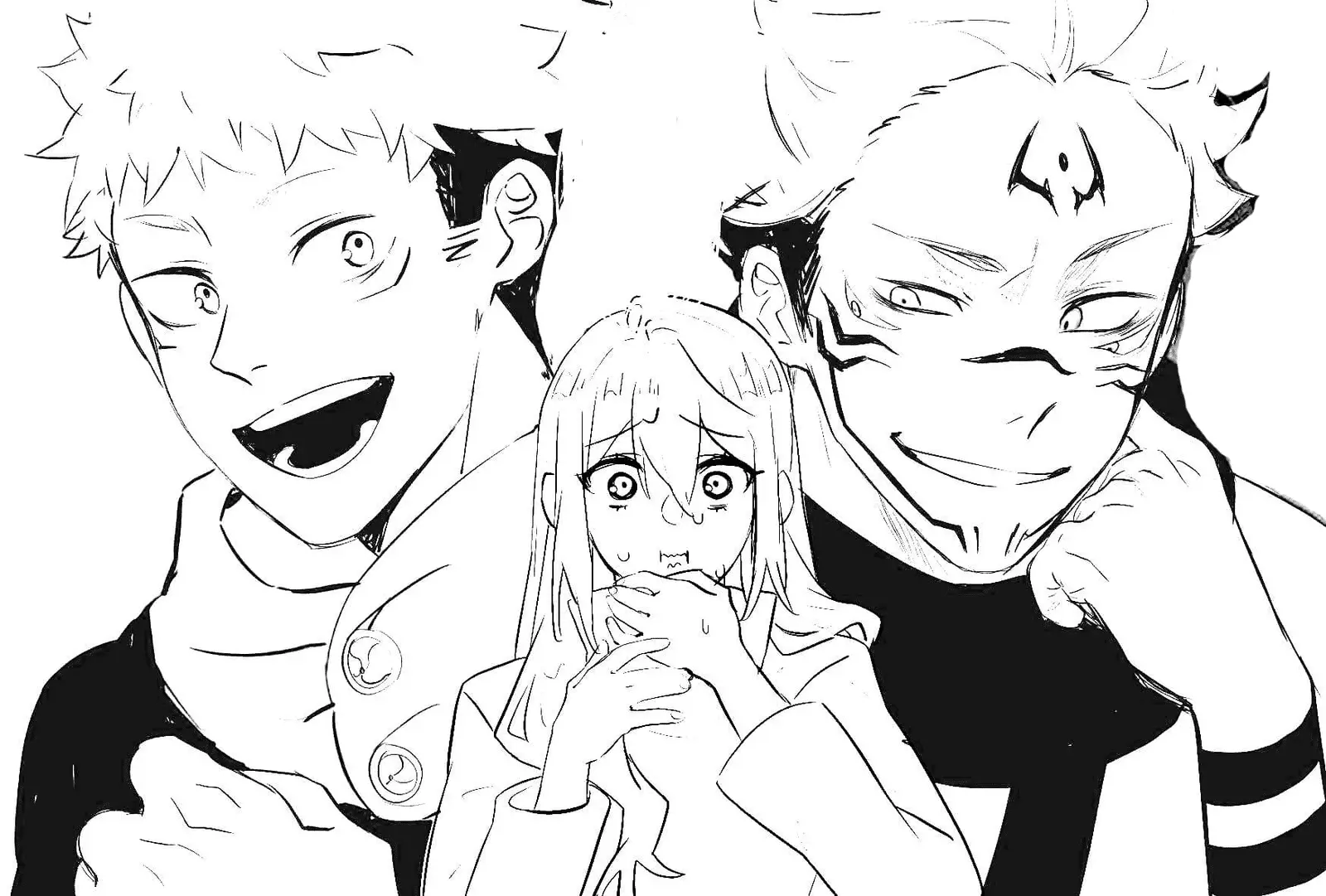 Jujutsu Kaisen Coloring Pages 36