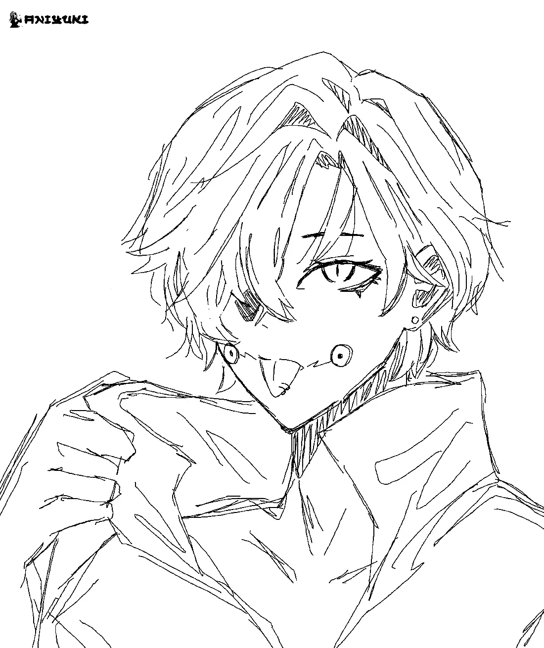 Jujutsu Kaisen Coloring Pages 45