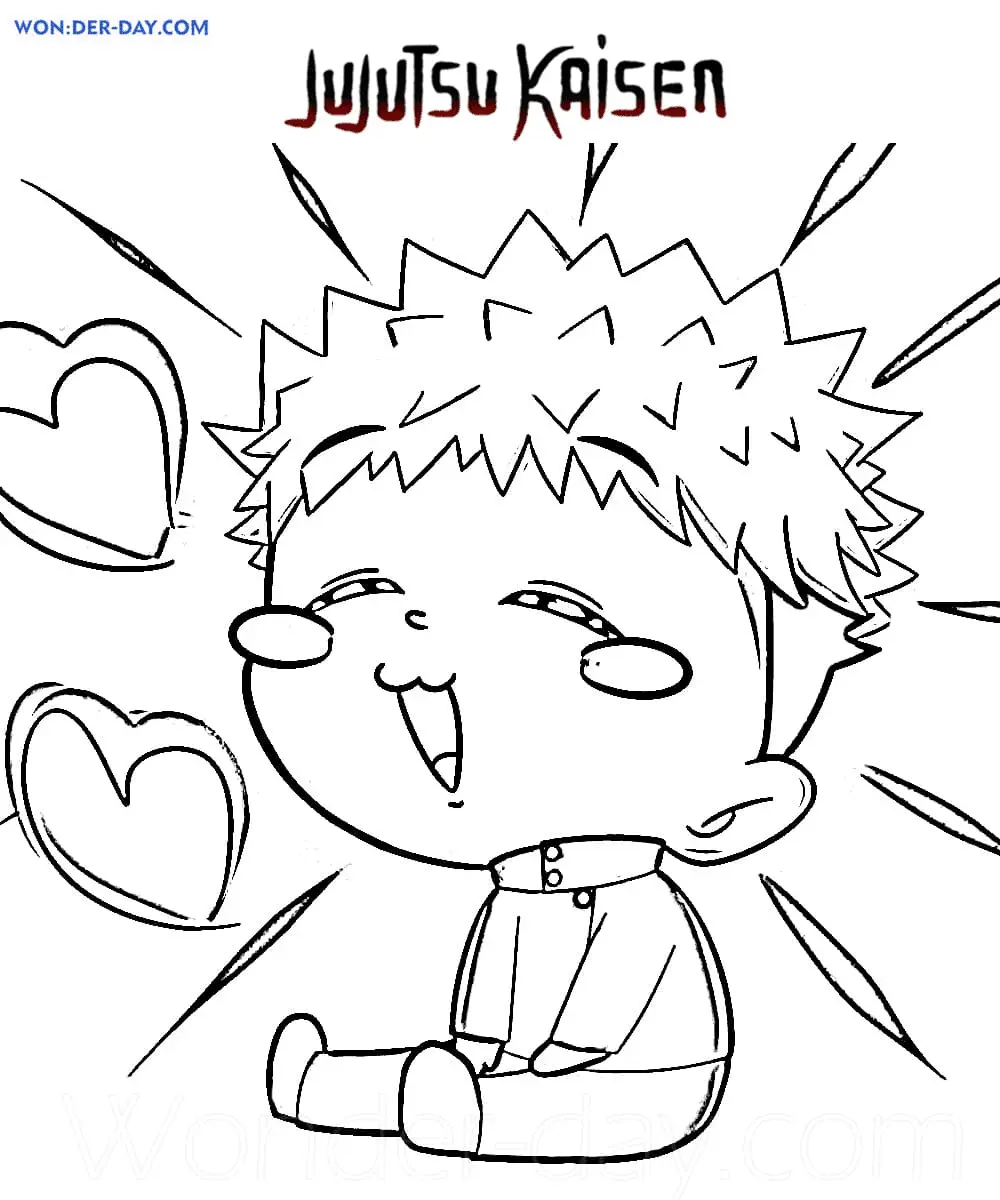 Jujutsu Kaisen Coloring Pages 49