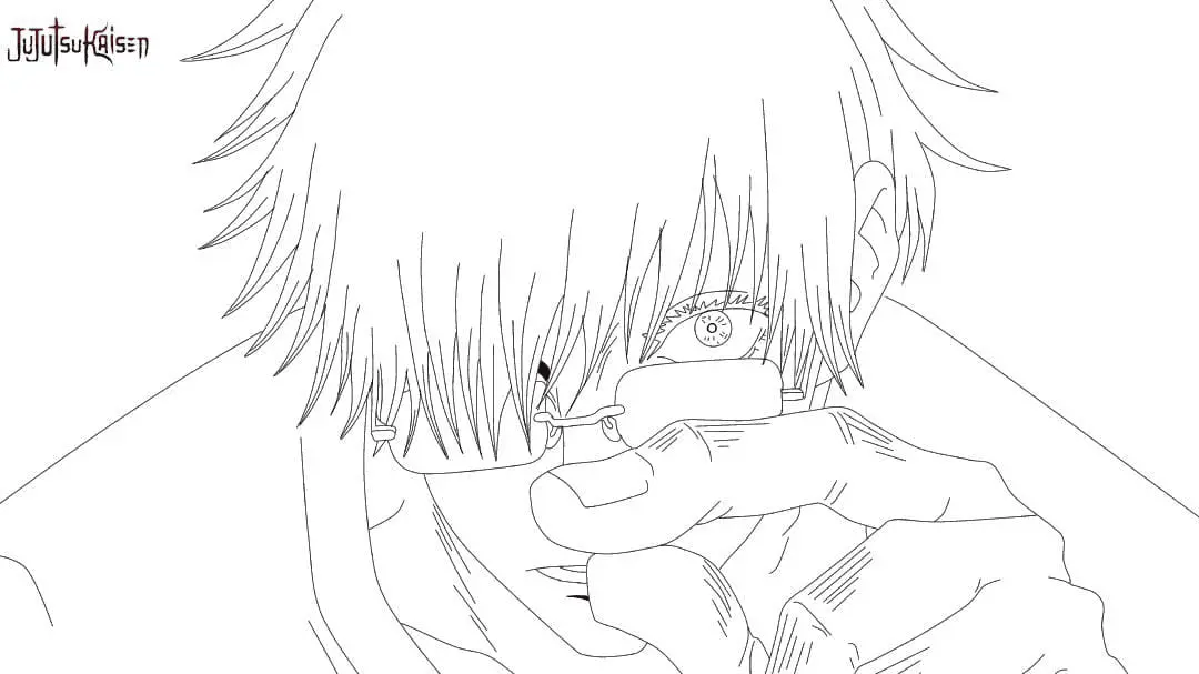 Jujutsu Kaisen Coloring Pages 50