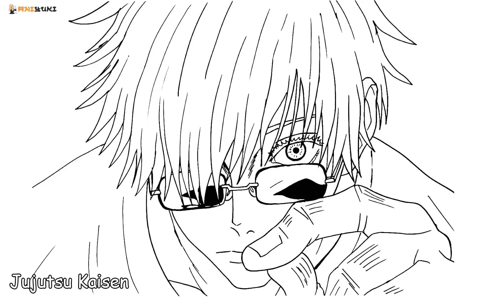 Jujutsu Kaisen Coloring Pages 7
