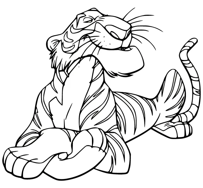 Jungle Book Coloring Pages 10