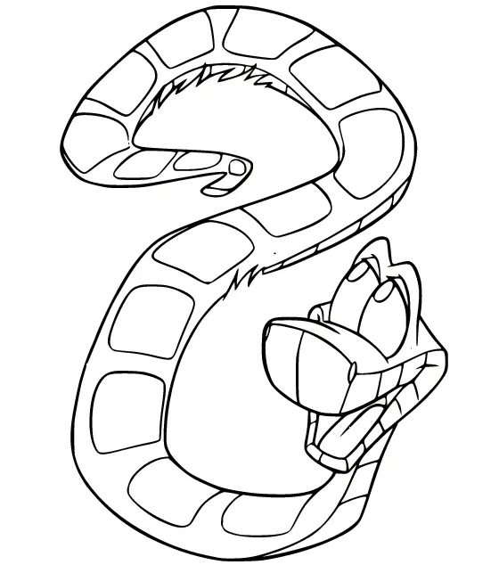 Jungle Book Coloring Pages 16
