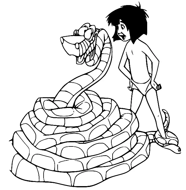 Jungle Book Coloring Pages 19