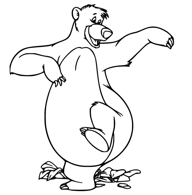 Jungle Book Coloring Pages 2