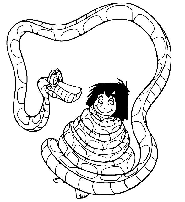 Jungle Book Coloring Pages 21