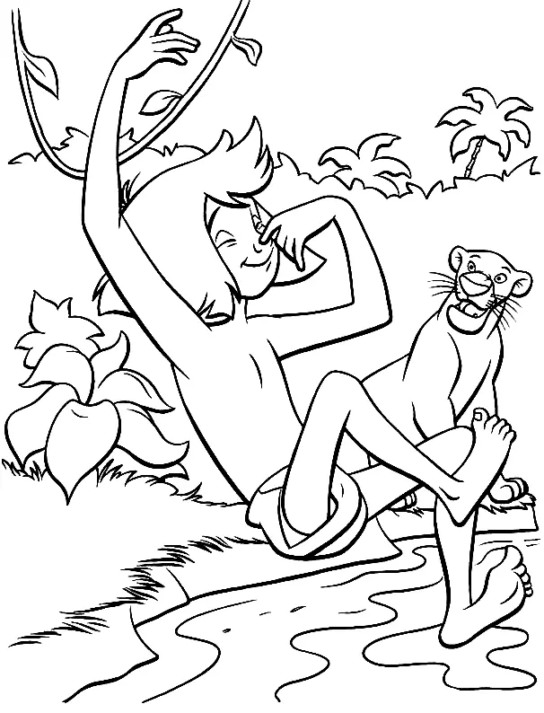 Jungle Book Coloring Pages 24