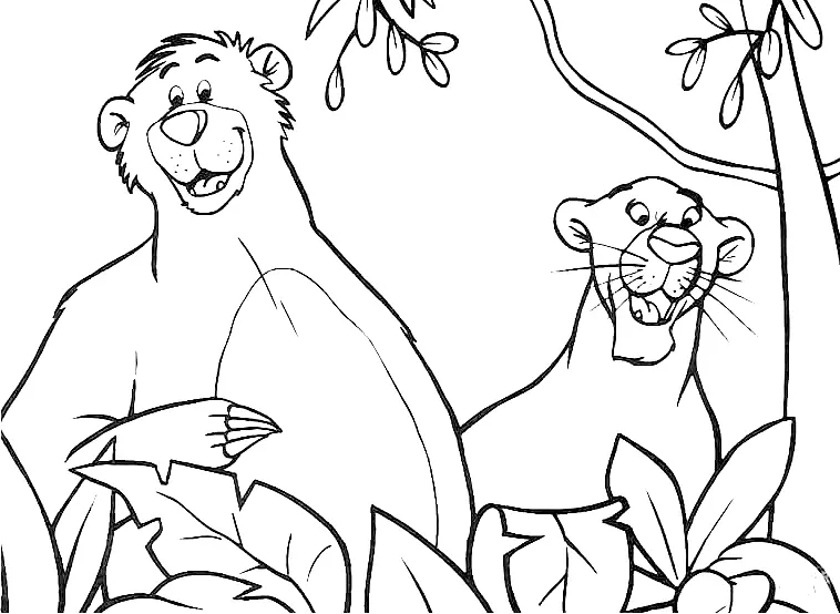 Jungle Book Coloring Pages 25