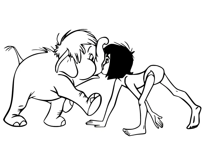Jungle Book Coloring Pages 26
