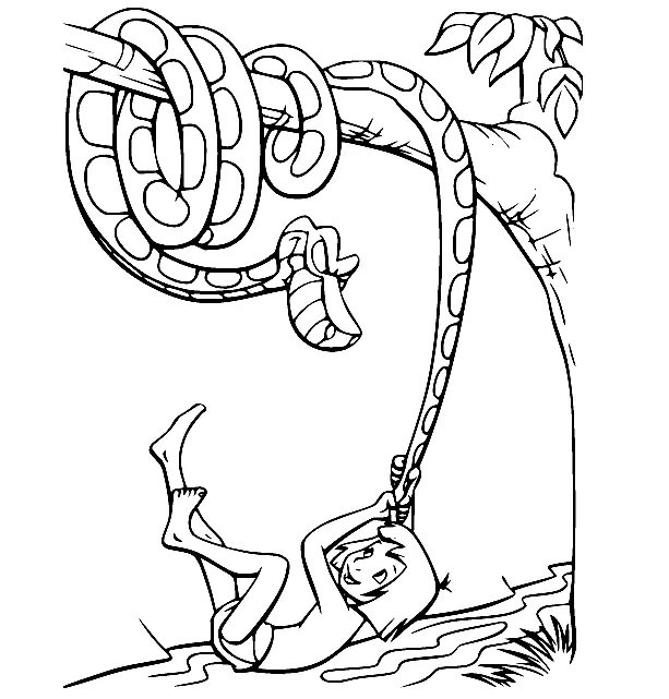 Jungle Book Coloring Pages 27