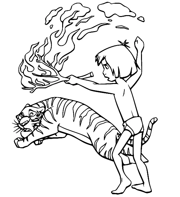 Jungle Book Coloring Pages 28