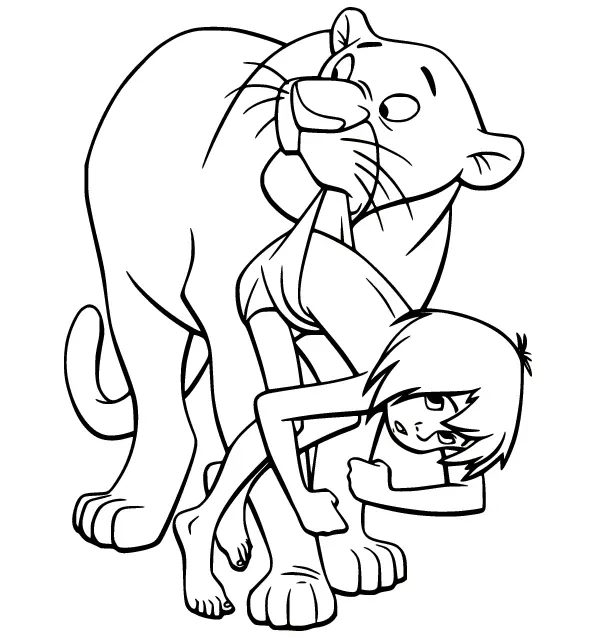Jungle Book Coloring Pages 29