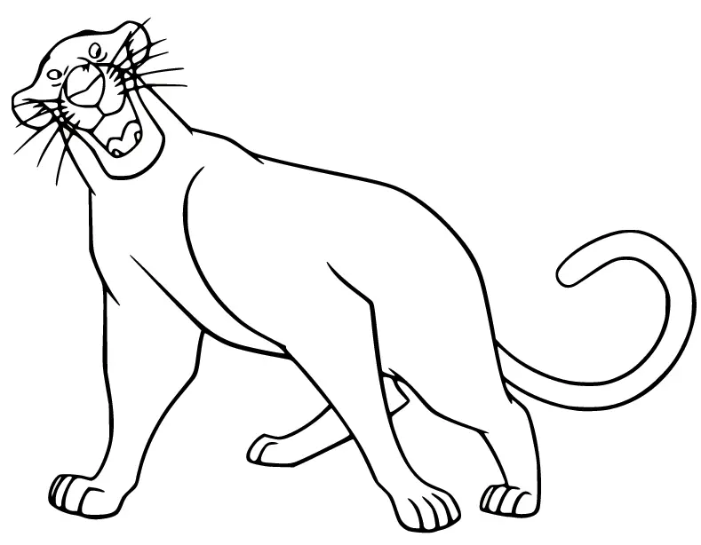 Jungle Book Coloring Pages 3