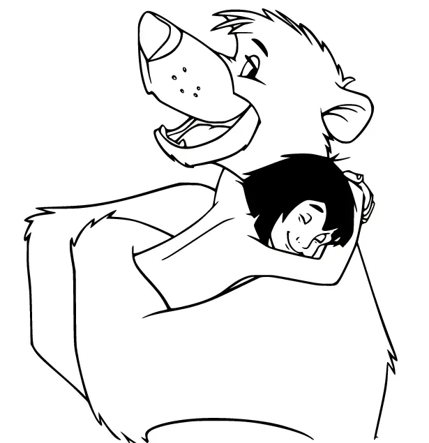 Jungle Book Coloring Pages 36