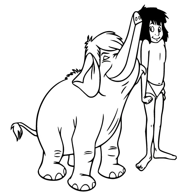 Jungle Book Coloring Pages 37