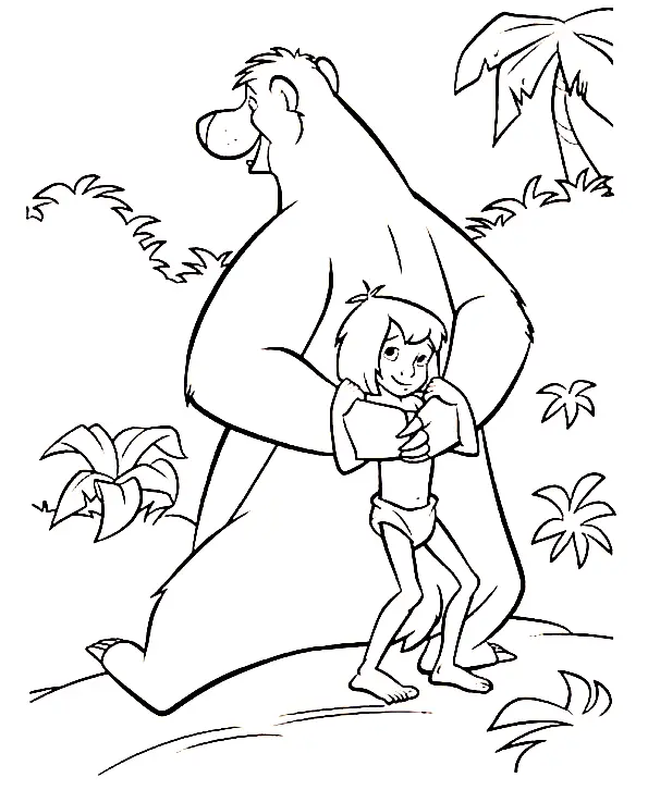 Jungle Book Coloring Pages 38