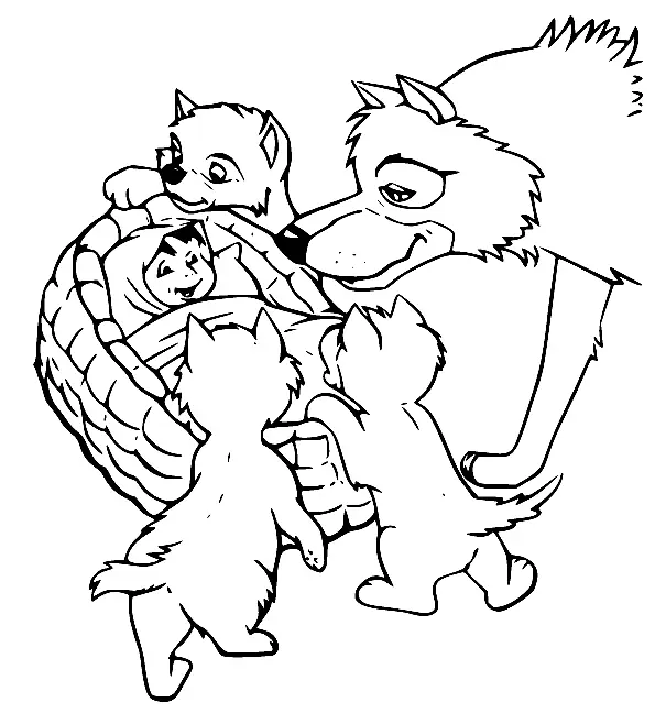 Jungle Book Coloring Pages 41