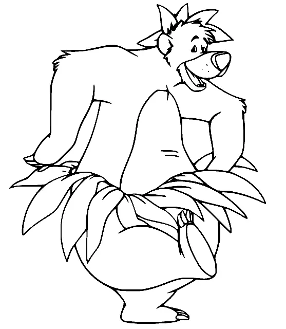 Jungle Book Coloring Pages 42
