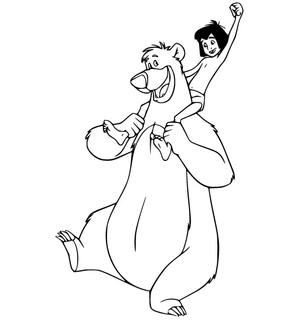 Jungle Book Coloring Pages 45