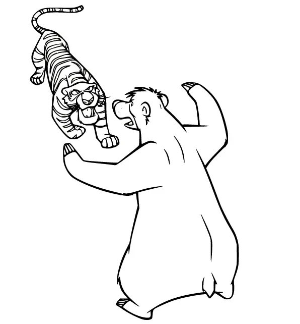 Jungle Book Coloring Pages 46