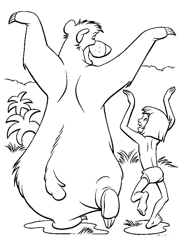 Jungle Book Coloring Pages 47
