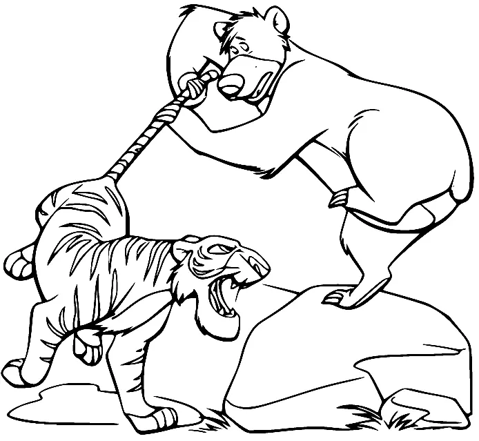 Jungle Book Coloring Pages 52
