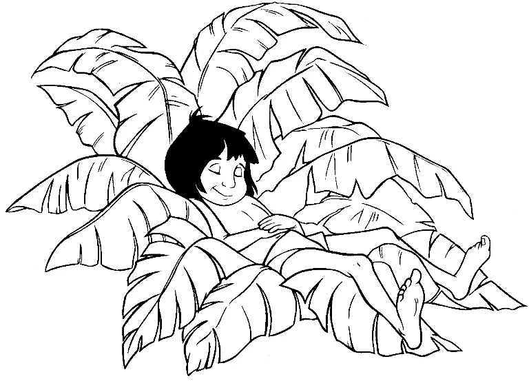 Jungle Book Coloring Pages 53