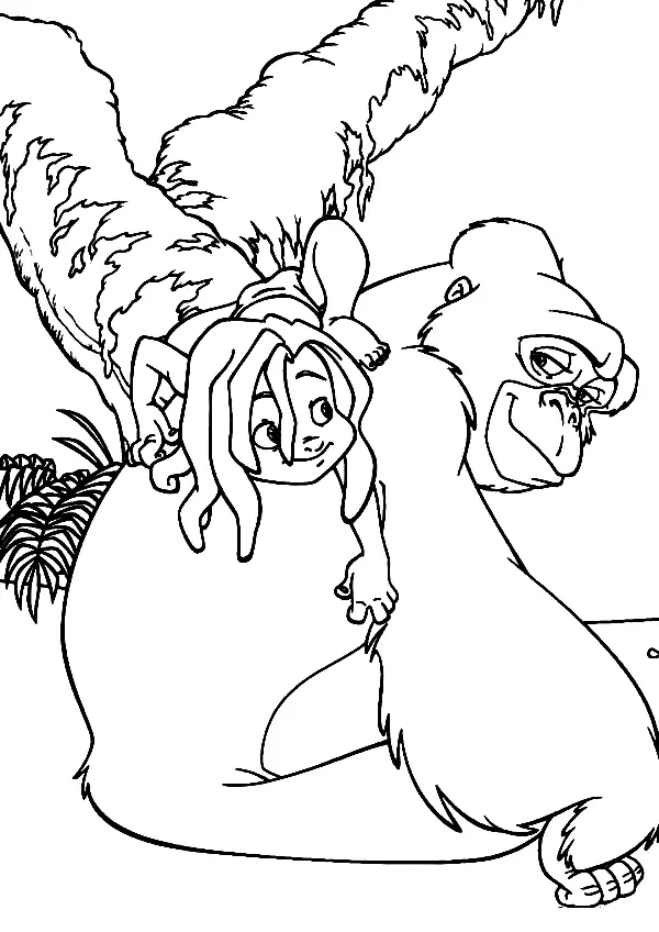 Jungle Book Coloring Pages 55