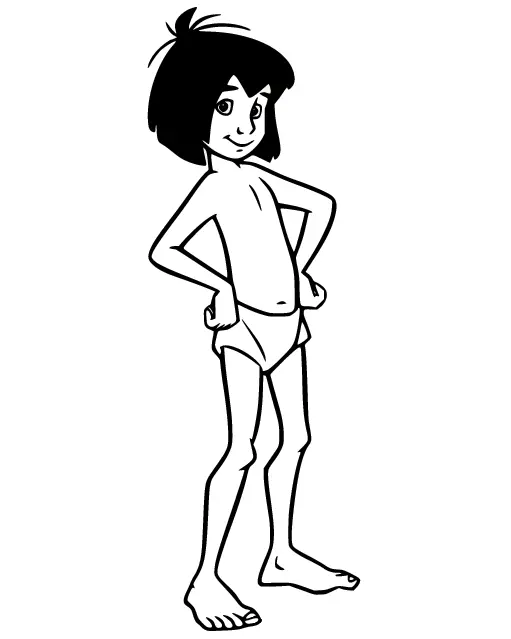Jungle Book Coloring Pages 7