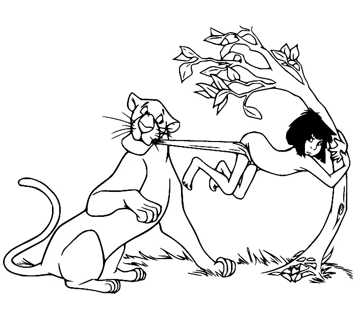 Jungle Book Coloring Pages 8