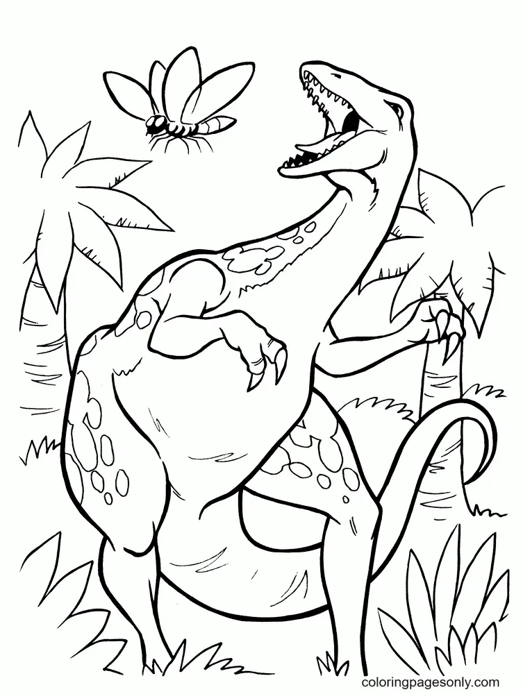 Desenhos de Jurassic World Para Colorir 11