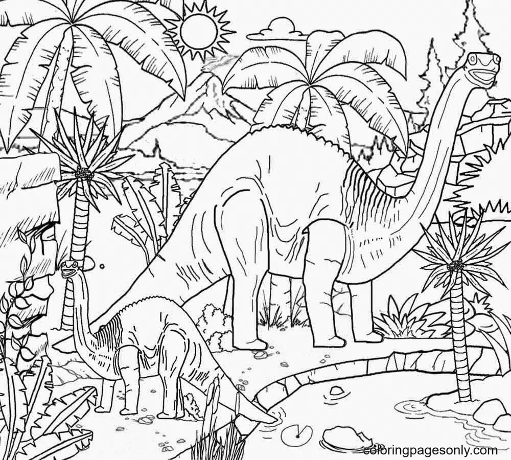 Desenhos de Jurassic World Para Colorir 12