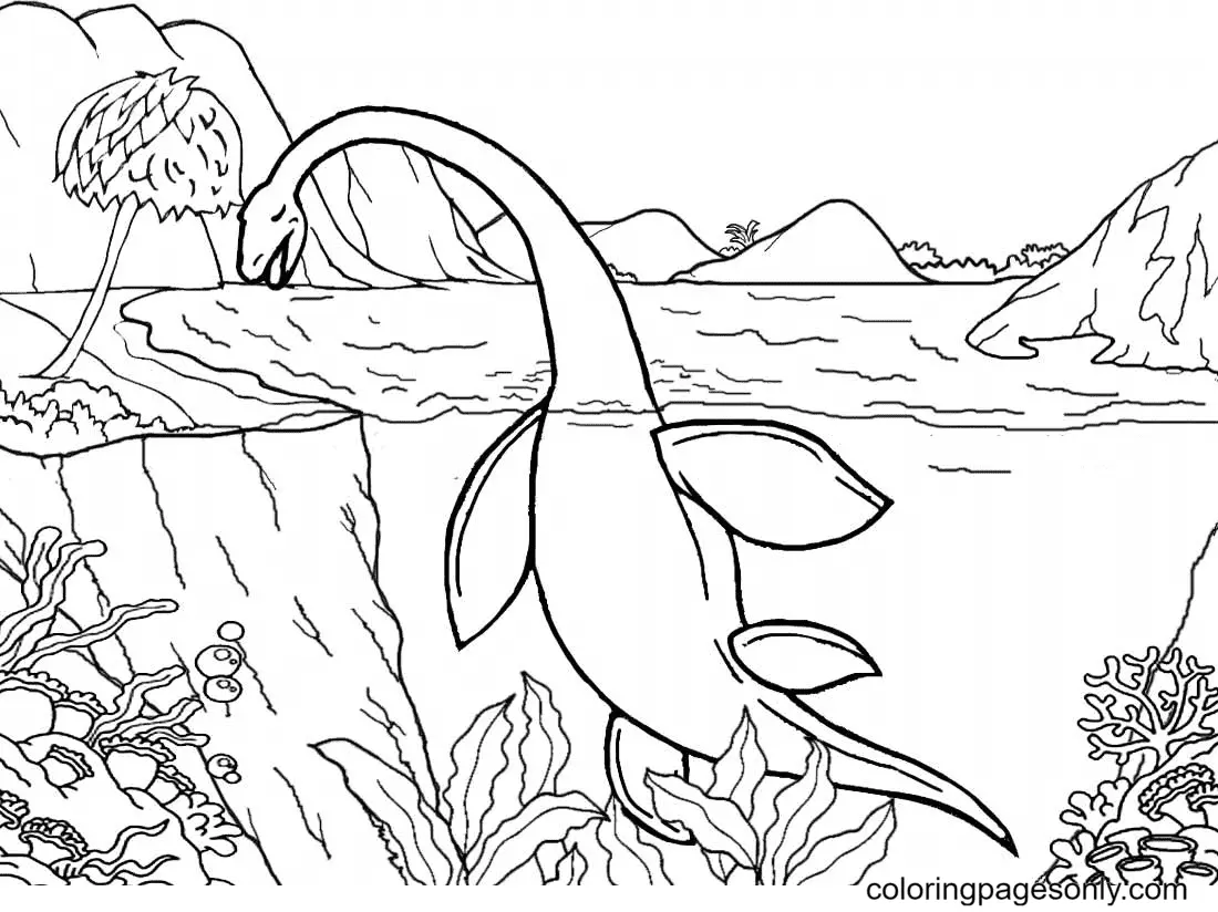 Desenhos de Jurassic World Para Colorir 16