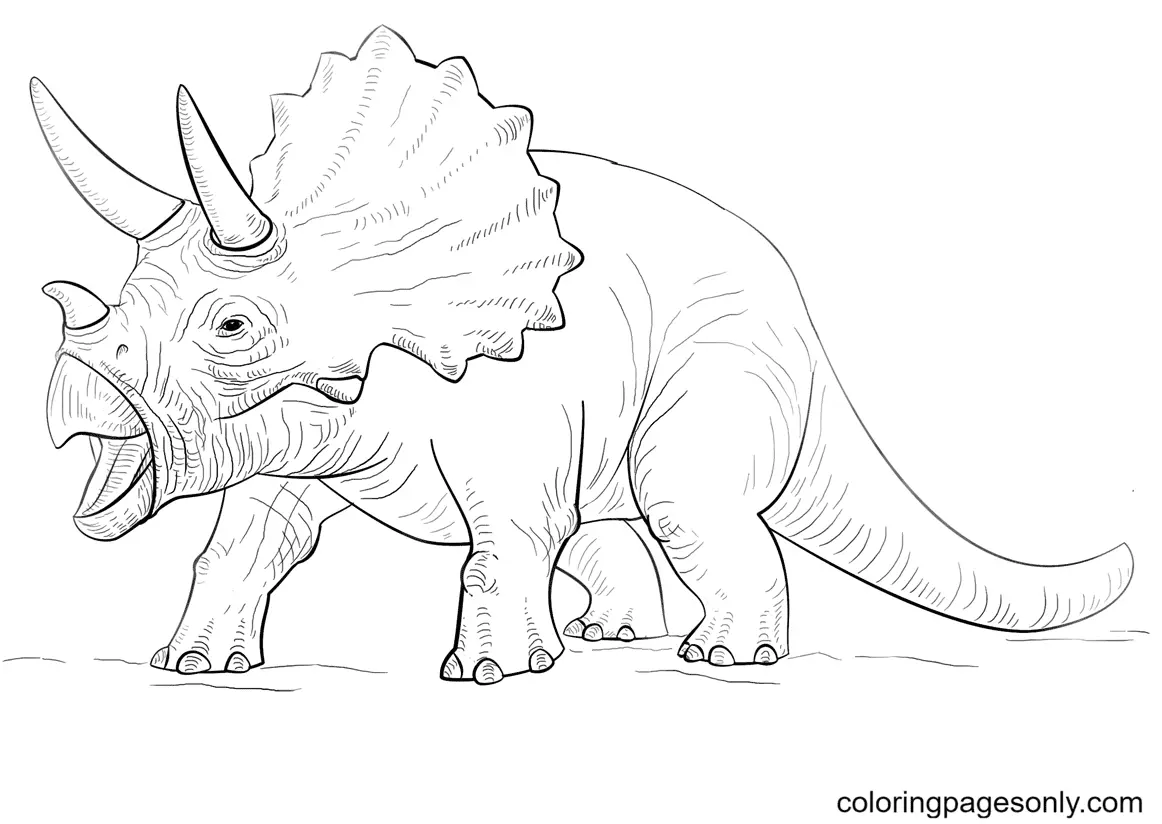 Desenhos de Jurassic World Para Colorir 7