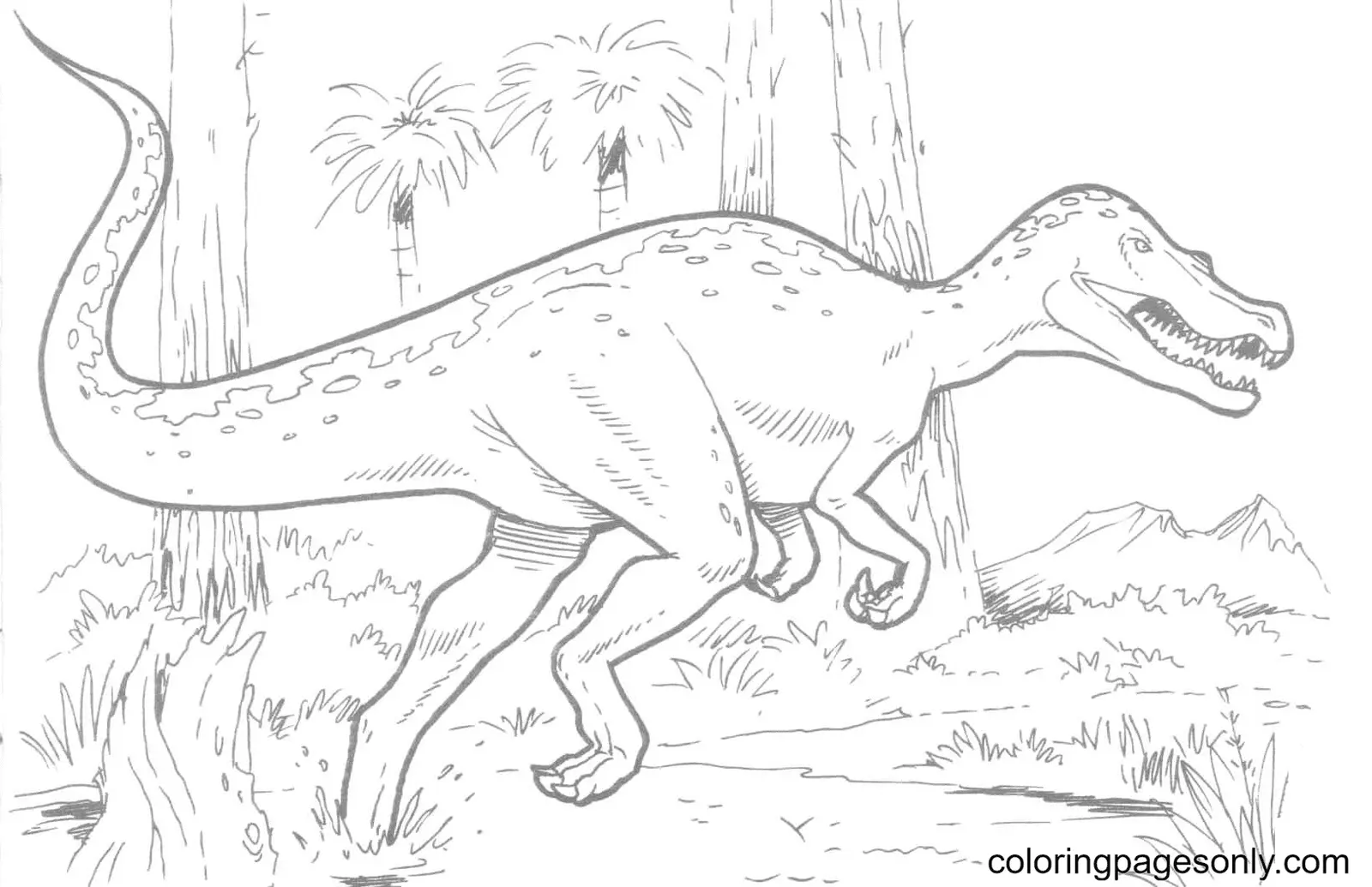 Desenhos de Jurassic World Para Colorir 8