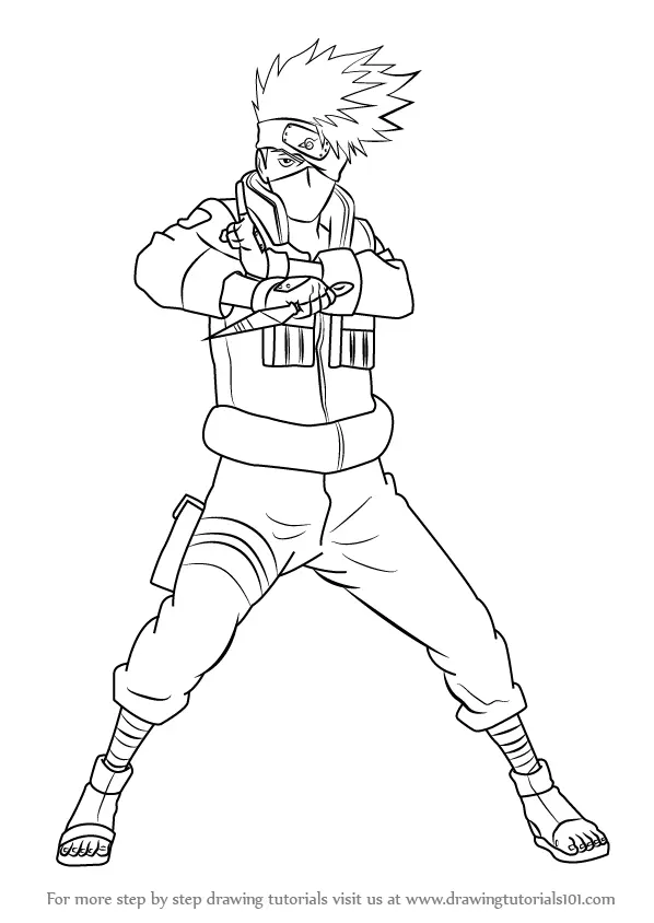Kakashi Ausmalbilder 36