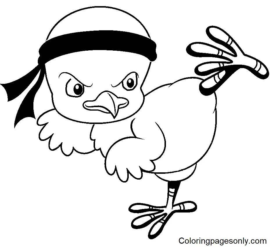 Karate Coloring Pages 15
