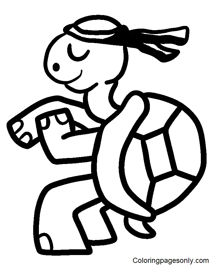 Karate Coloring Pages 21