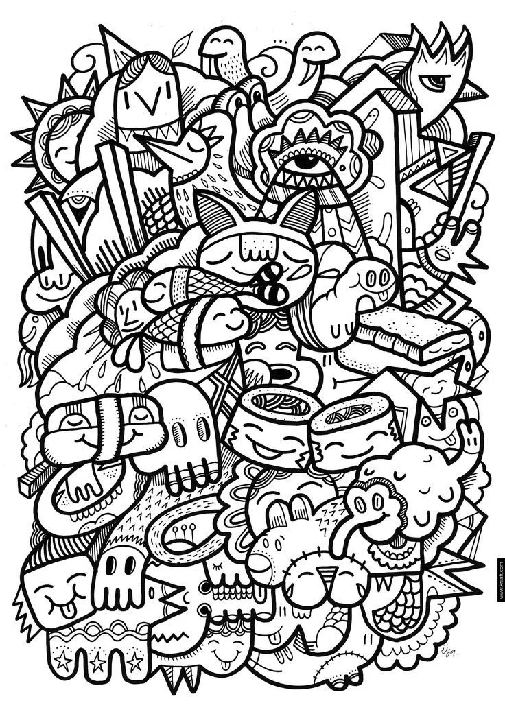Desenhos de Kawaii Para Colorir 12