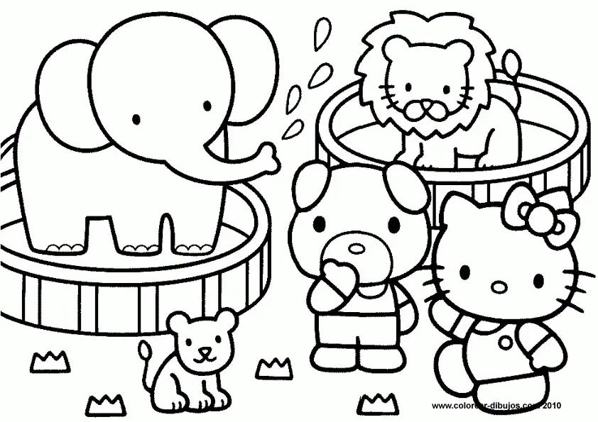 Desenhos de Kawaii Para Colorir 5