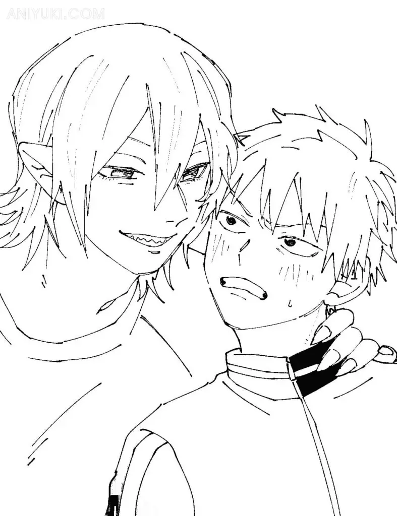 Kemono Jihen Para Colorear 12