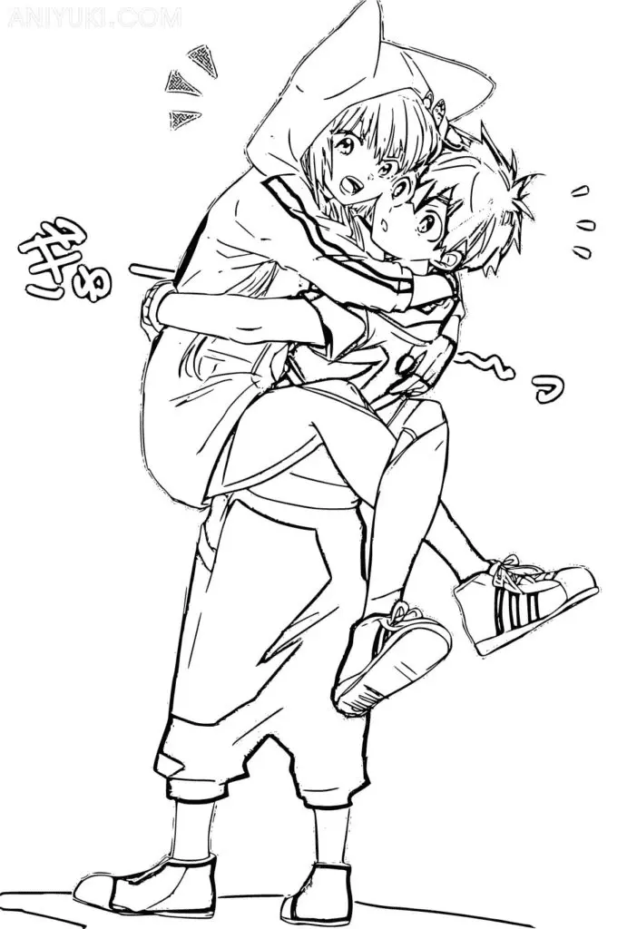 Kemono Jihen Para Colorear 3