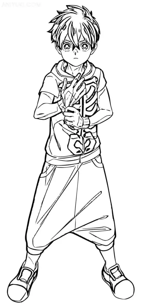 Kemono Jihen Para Colorear 7