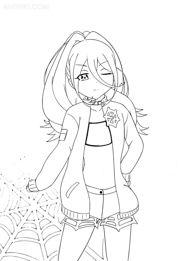 Kemono Jihen Para Colorear 9