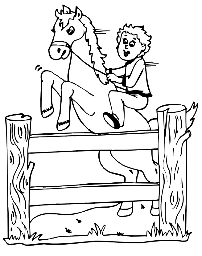 Desenhos de derbi Do Kentucky Para Colorir 17