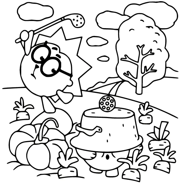 KikoRiki Coloring Pages 29