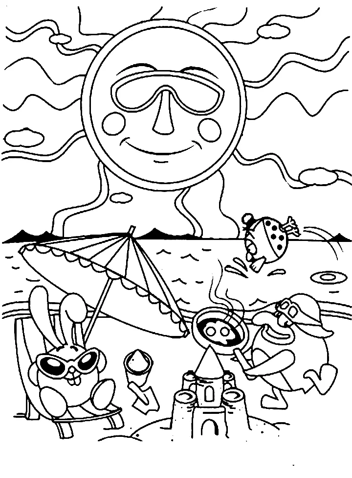 KikoRiki Coloring Pages 40
